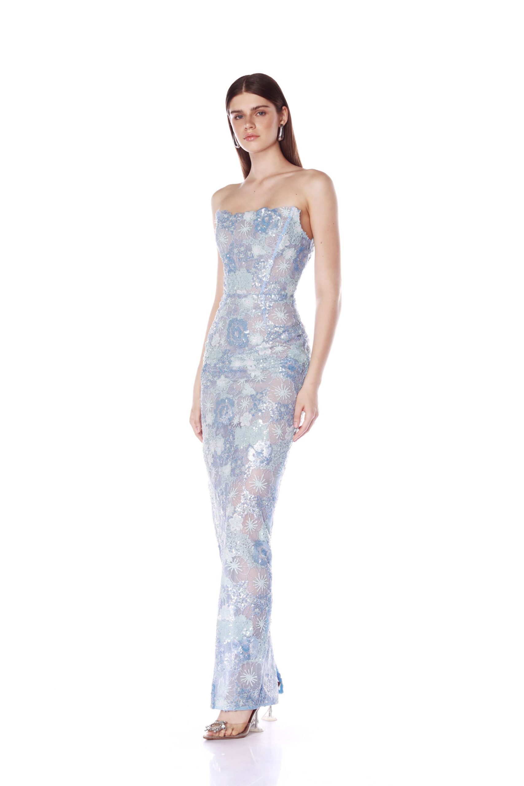 Bronx and Banco Dresses - Bronx and Banco Sequin Evening Dress - Natalie De'Banco Design - Shop at Coveti Bronx and Banco Dresses - Bronx and Banco Sequin Evening Dress - Natalie De'Banco Design - Shop at Coveti