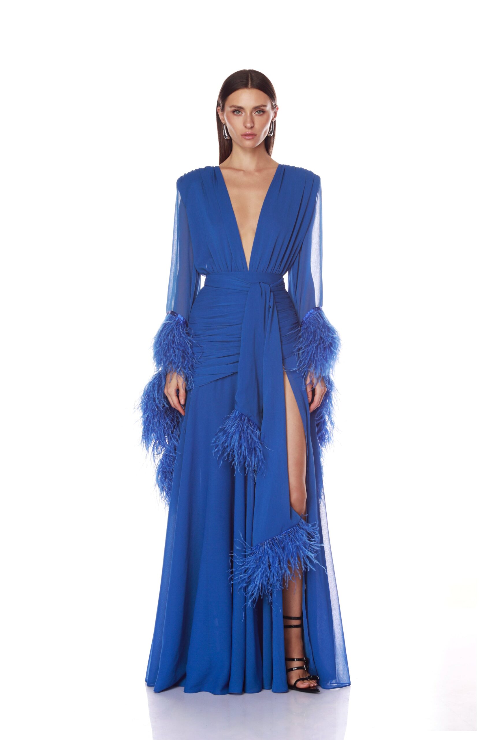 Bronx and Banco Dresses - Bronx and Banco Sequin Evening Dress - Natalie De'Banco Design - Shop at Coveti