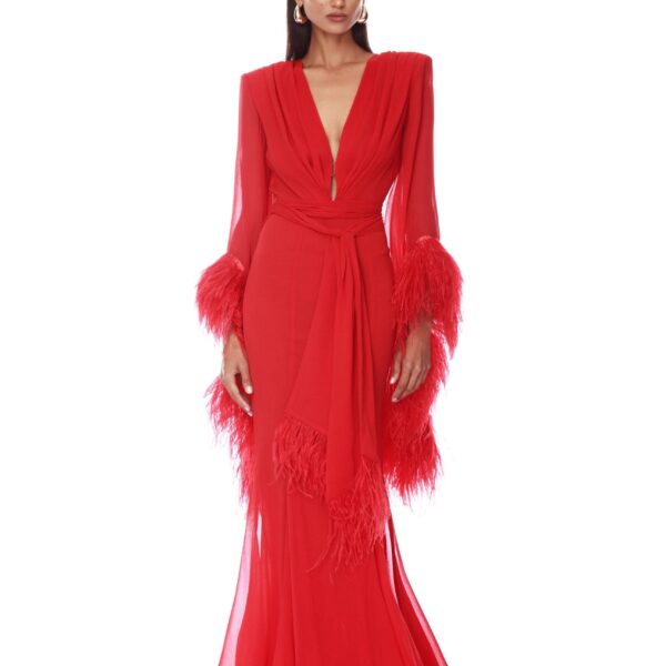 Bronx and Banco Dresses - Bronx and Banco Sequin Evening Dress - Natalie De'Banco Design - Shop at Coveti