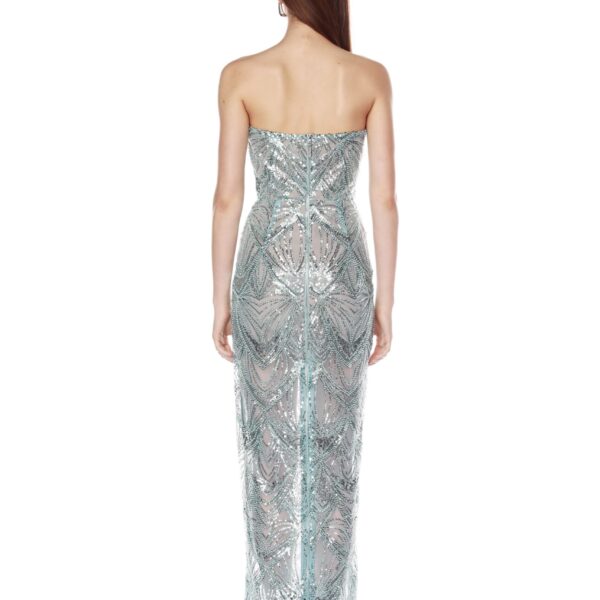Bronx and Banco Dresses - Bronx and Banco Sequin Evening Dress - Natalie De'Banco Design - Shop at Coveti