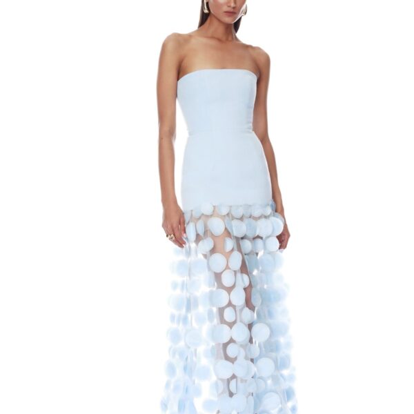 Bronx and Banco Dresses - Bronx and Banco Sequin Evening Dress - Natalie De'Banco Design - Shop at Coveti