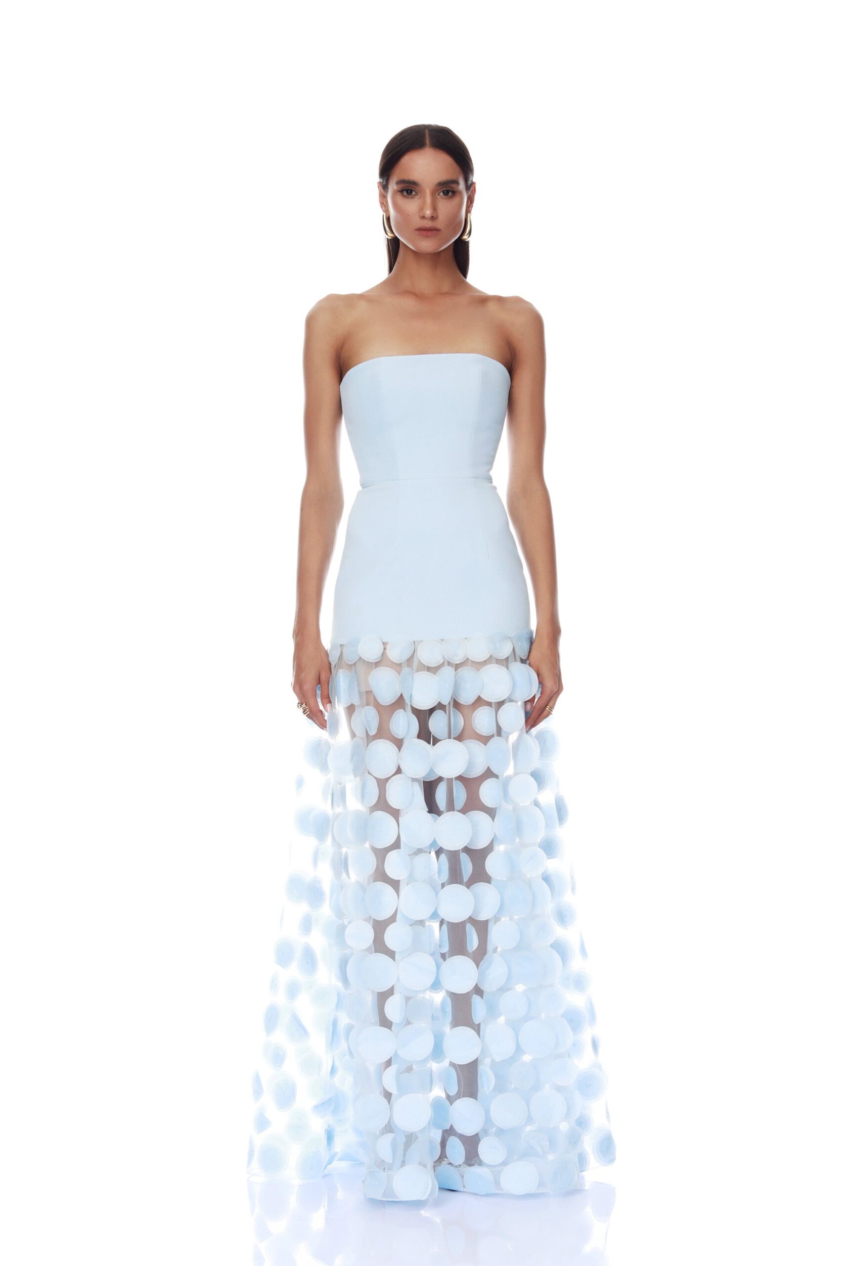 Bronx and Banco Dresses - Bronx and Banco Sequin Evening Dress - Natalie De'Banco Design - Shop at Coveti