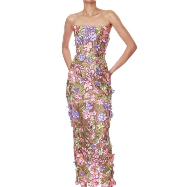 Bronx and Banco Dresses - Bronx and Banco Sequin Evening Dress - Natalie De'Banco Design - Shop at Coveti