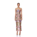 Bronx and Banco Dresses - Bronx and Banco Sequin Evening Dress - Natalie De'Banco Design - Shop at Coveti