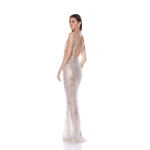 Bronx and Banco Dresses - Bronx and Banco Sequin Evening Dress - Natalie De'Banco Design - Shop at Coveti