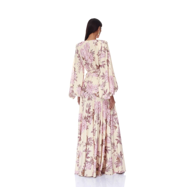 Bronx and Banco Magnolia Carmen Blush Gown, view 4