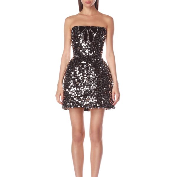 Bronx and Banco Dresses - Bronx and Banco Sequin Evening Dress - Natalie De'Banco Design - Shop at Coveti