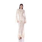Bronx and Banco Dresses - Bronx and Banco Sequin Evening Dress - Natalie De'Banco Design - Shop at Coveti
