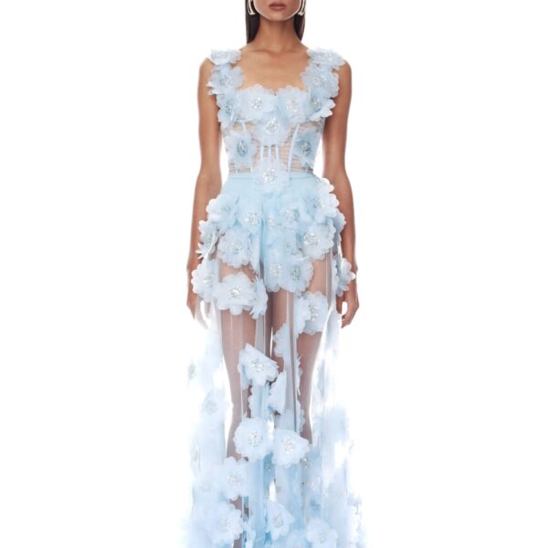 Bronx and Banco Dresses - Bronx and Banco Sequin Evening Dress - Natalie De'Banco Design - Shop at Coveti