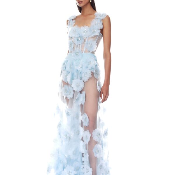 Bronx and Banco Dresses - Bronx and Banco Sequin Evening Dress - Natalie De'Banco Design - Shop at Coveti