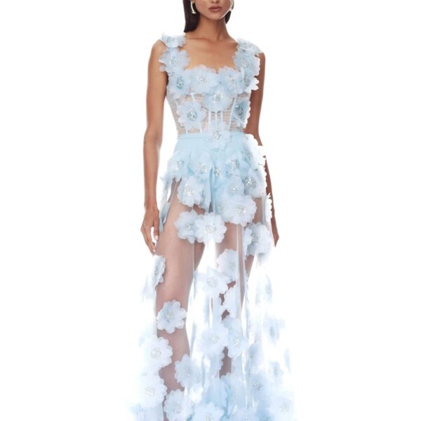 Bronx and Banco Dresses - Bronx and Banco Sequin Evening Dress - Natalie De'Banco Design - Shop at Coveti
