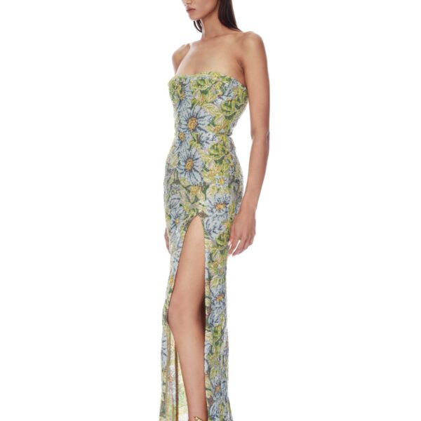 Bronx and Banco Dresses - Bronx and Banco Sequin Evening Dress - Natalie De'Banco Design - Shop at Coveti