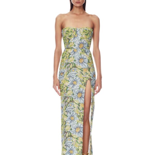 Bronx and Banco Dresses - Bronx and Banco Sequin Evening Dress - Natalie De'Banco Design - Shop at Coveti