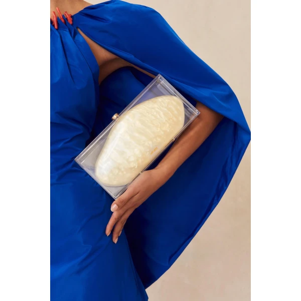 Cult Gaia Annika Clutch - Cult Gaia Clutch Bags - Bamboo & Acrylic Bags - Shop at Coveti