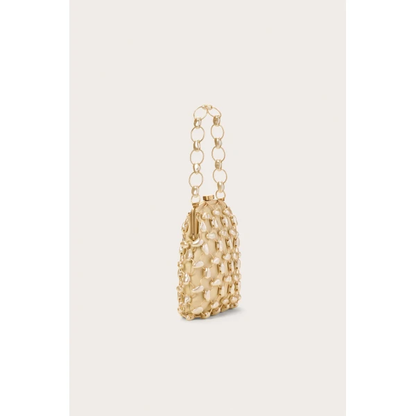 Cult Gaia Brielle Wristlet - Cult Gaia Totes & Top-Handle Bags - Bamboo & Acrylic Bags - Shop at Coveti