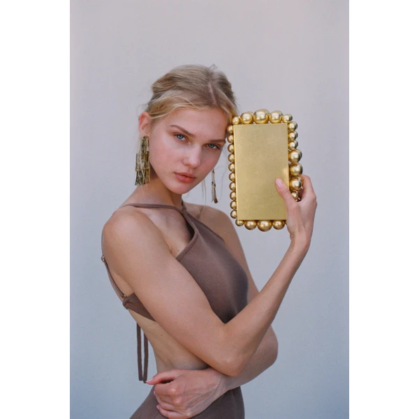 Cult Gaia Eos Clutch, view 2
