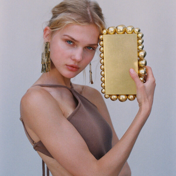 Cult Gaia Eos Clutch - Cult Gaia Clutch Bags - Bamboo & Acrylic Bags - Shop at Coveti