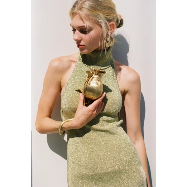 Cult Gaia Florah Clutch, view 3