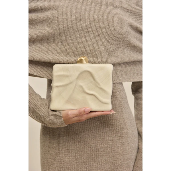 Cult Gaia Flyn Clutch, view 2