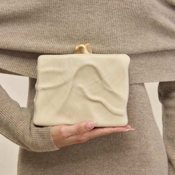Cult Gaia Flyn Clutch - Cult Gaia Clutch Bags - Bamboo & Acrylic Bags - Shop at Coveti