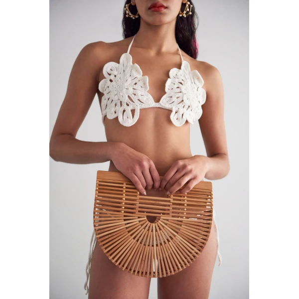 Cult Gaia Gaia'S Ark Small - Cult Gaia Totes & Top-Handle Bags - Bamboo & Acrylic Bags - Shop at Coveti