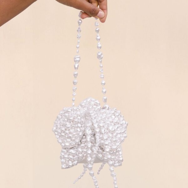 Cult Gaia Giula Wristlet - Cult Gaia Totes & Top-Handle Bags - Bamboo & Acrylic Bags - Shop at Coveti