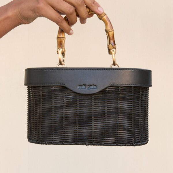 Cult Gaia Gwyneth Bag - Cult Gaia Totes & Top-Handle Bags - Bamboo & Acrylic Bags - Shop at Coveti