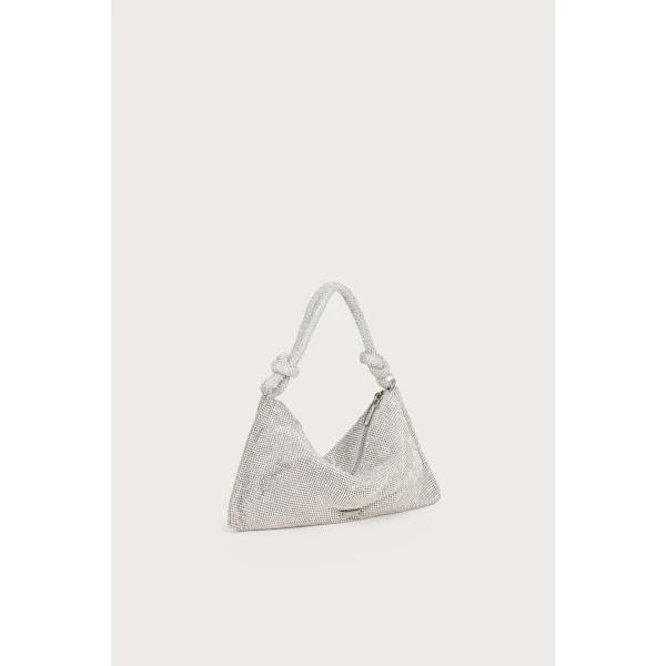Cult Gaia Hera Nano Rhinestone Shoulder Bag - Cult Gaia Shoulder & Crossbody Bags - Bamboo & Acrylic Bags - Shop at Coveti