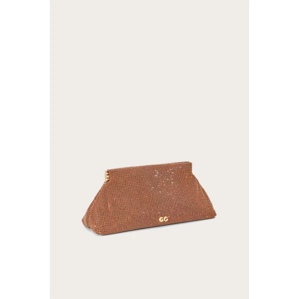 Cult Gaia Lillia Rhinestone Mini Clutch, view 2