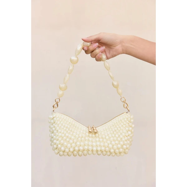 Cult Gaia Mercier Mini Shoulder Bag - Cult Gaia Shoulder & Crossbody Bags - Bamboo & Acrylic Bags - Shop at Coveti