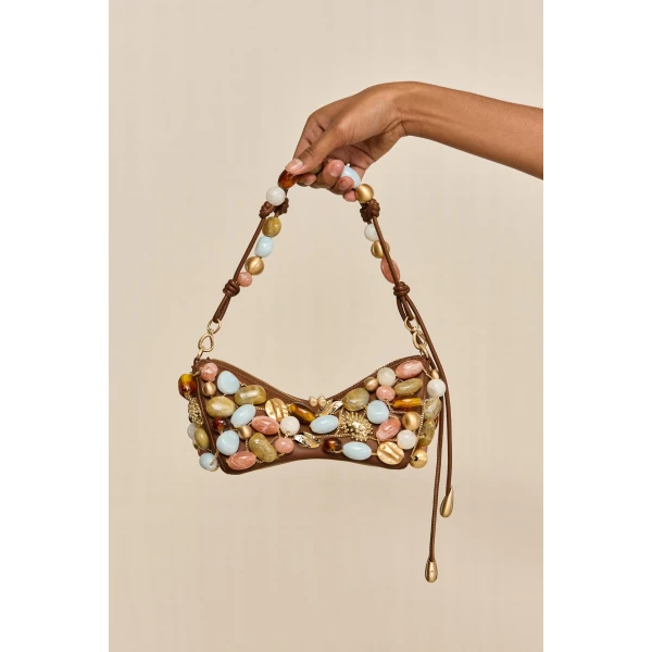 Cult Gaia Mercier Mini Shoulder Bag, view 3