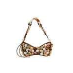 Cult Gaia Mercier Mini Shoulder Bag - Cult Gaia Shoulder & Crossbody Bags - Bamboo & Acrylic Bags - Shop at Coveti