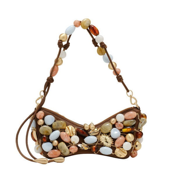 Cult Gaia Mercier Mini Shoulder Bag - Cult Gaia Shoulder & Crossbody Bags - Bamboo & Acrylic Bags - Shop at Coveti