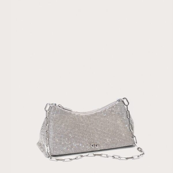 Cult Gaia Osa Rhinestone Shoulder Bag - Cult Gaia Shoulder & Crossbody Bags - Bamboo & Acrylic Bags - Shop at Coveti