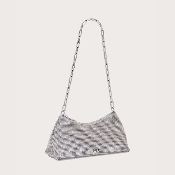 Cult Gaia Osa Rhinestone Shoulder Bag - Cult Gaia Shoulder & Crossbody Bags - Bamboo & Acrylic Bags - Shop at Coveti