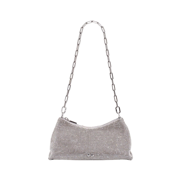 Cult Gaia Osa Rhinestone Shoulder Bag - Cult Gaia Shoulder & Crossbody Bags - Bamboo & Acrylic Bags - Shop at Coveti