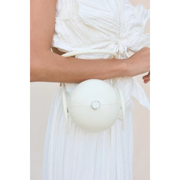 Cult Gaia Pearl Bag - Cult Gaia Totes & Top-Handle Bags - Bamboo & Acrylic Bags - Shop at Coveti