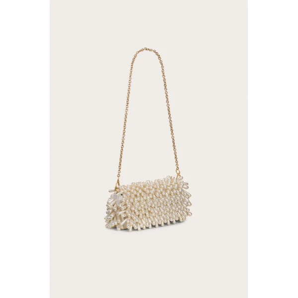 Cult Gaia Perla Shoulder Bag, view 4