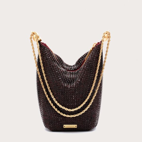 Cult Gaia Rue Wristlet Bag - Cult Gaia Totes & Top-Handle Bags - Bamboo & Acrylic Bags - Shop at Coveti