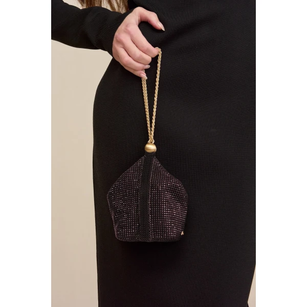 Cult Gaia Rue Wristlet Bag - Cult Gaia Totes & Top-Handle Bags - Bamboo & Acrylic Bags - Shop at Coveti