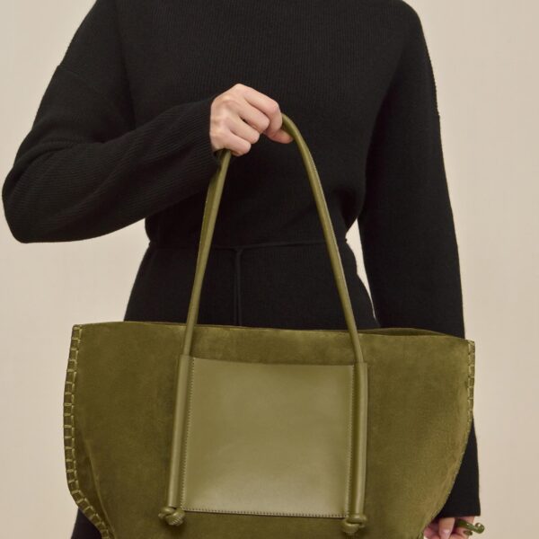 Cult Gaia Rylie Tote Bag - Cult Gaia Totes & Top-Handle Bags - Bamboo & Acrylic Bags - Shop at Coveti