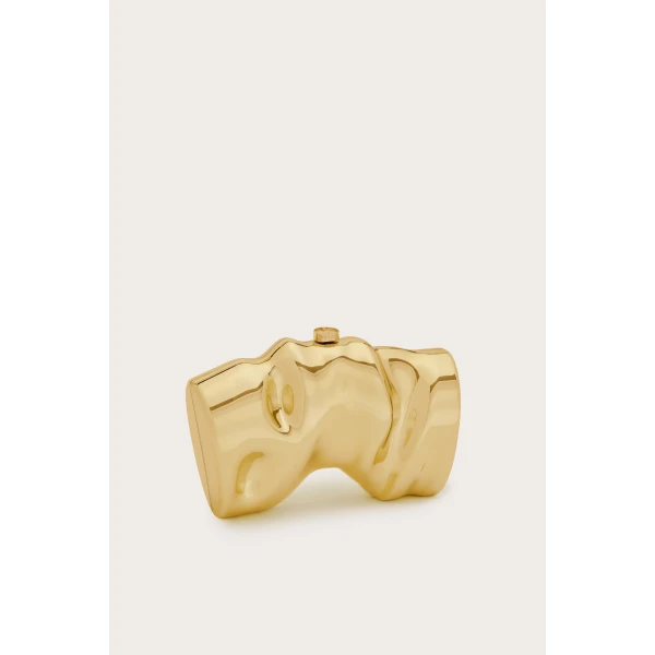 Cult Gaia Scrunch Clutch, view 3