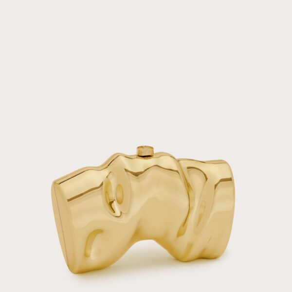 Cult Gaia Scrunch Clutch - Cult Gaia Clutch Bags - Bamboo & Acrylic Bags - Shop at Coveti