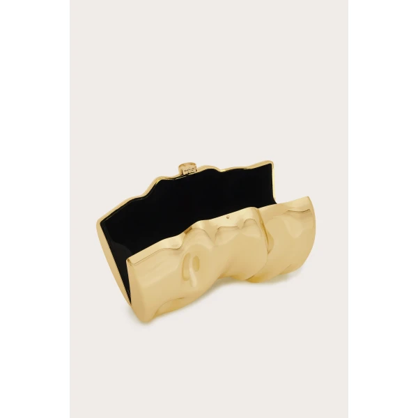 Cult Gaia Scrunch Clutch, view 4