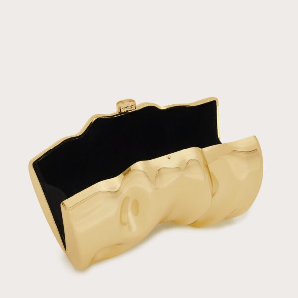 Cult Gaia Scrunch Clutch - Cult Gaia Clutch Bags - Bamboo & Acrylic Bags - Shop at Coveti