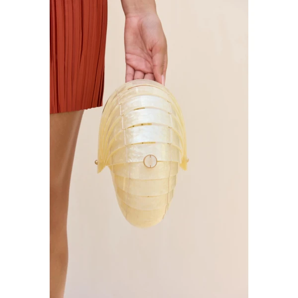 Cult Gaia Sirena Clutch, view 5