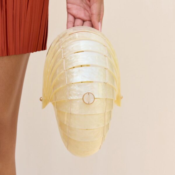 Cult Gaia Sirena Clutch - Cult Gaia Clutch Bags - Bamboo & Acrylic Bags - Shop at Coveti