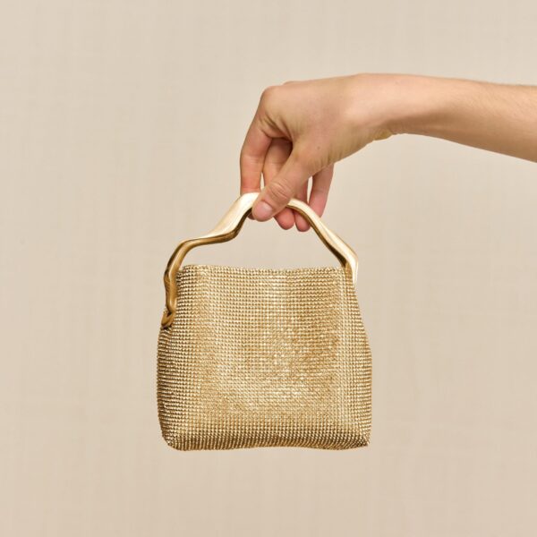 Cult Gaia Solene Mini Rhinestone Bag - Cult Gaia Mini Bags - Bamboo & Acrylic Bags - Shop at Coveti
