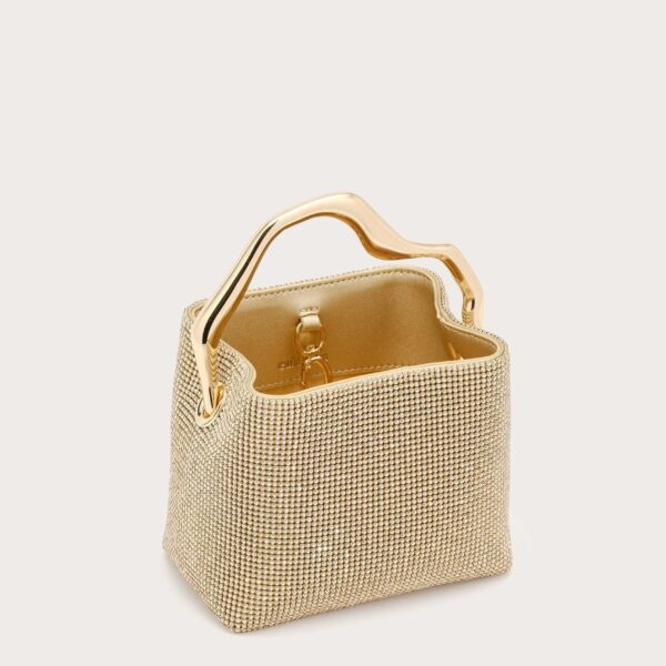 Cult Gaia Solene Mini Rhinestone Bag - Cult Gaia Mini Bags - Bamboo & Acrylic Bags - Shop at Coveti