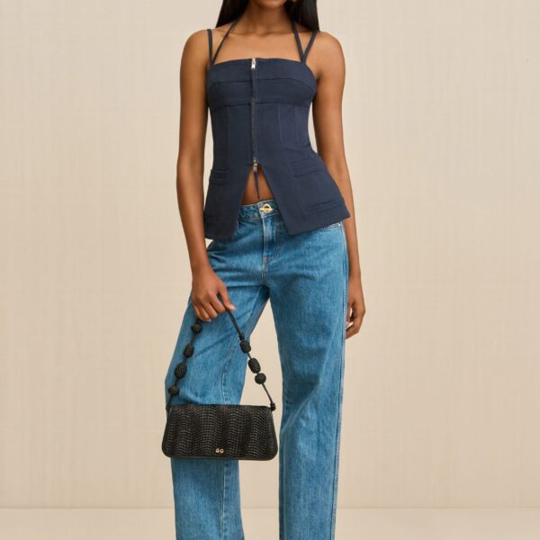 Cult Gaia Sunniva Shoulder Bag - Cult Gaia Shoulder & Crossbody Bags - Bamboo & Acrylic Bags - Shop at Coveti
